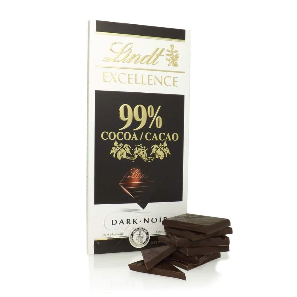 

Lindt Dark Chocolate 99%ark Chocolate / Coklat Healthy Brain Booster
