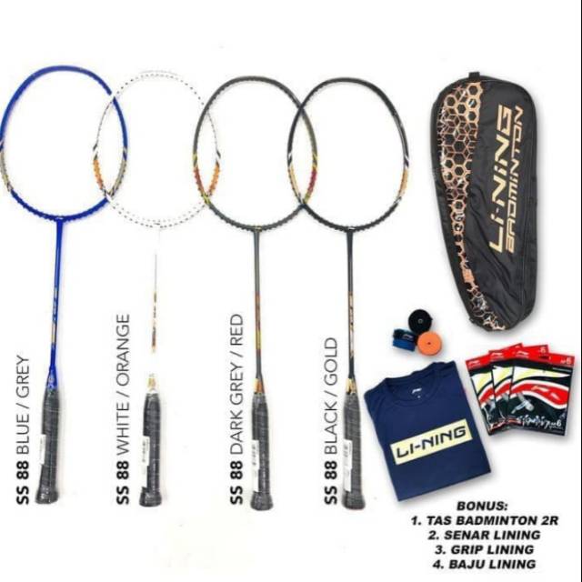 RAKET BADMINTON LINING SS 88 ORIGINAL