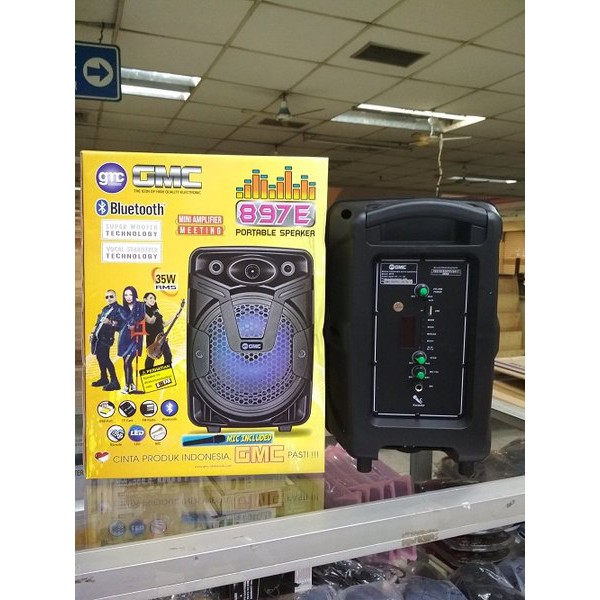 Speaker Portable GMC897E/Speaker Meeting/Speaker Seminar (PENGIRIMAN KHUSUS OJEK ONLINE)