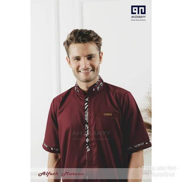 Kemeja koko Alfath by Ahzarayy size Ayah
