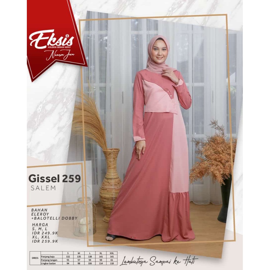 GAMIS TERBARU 2021 SEPLY GISSEL 259 SALEM