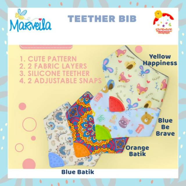 Marveila Teether Bib