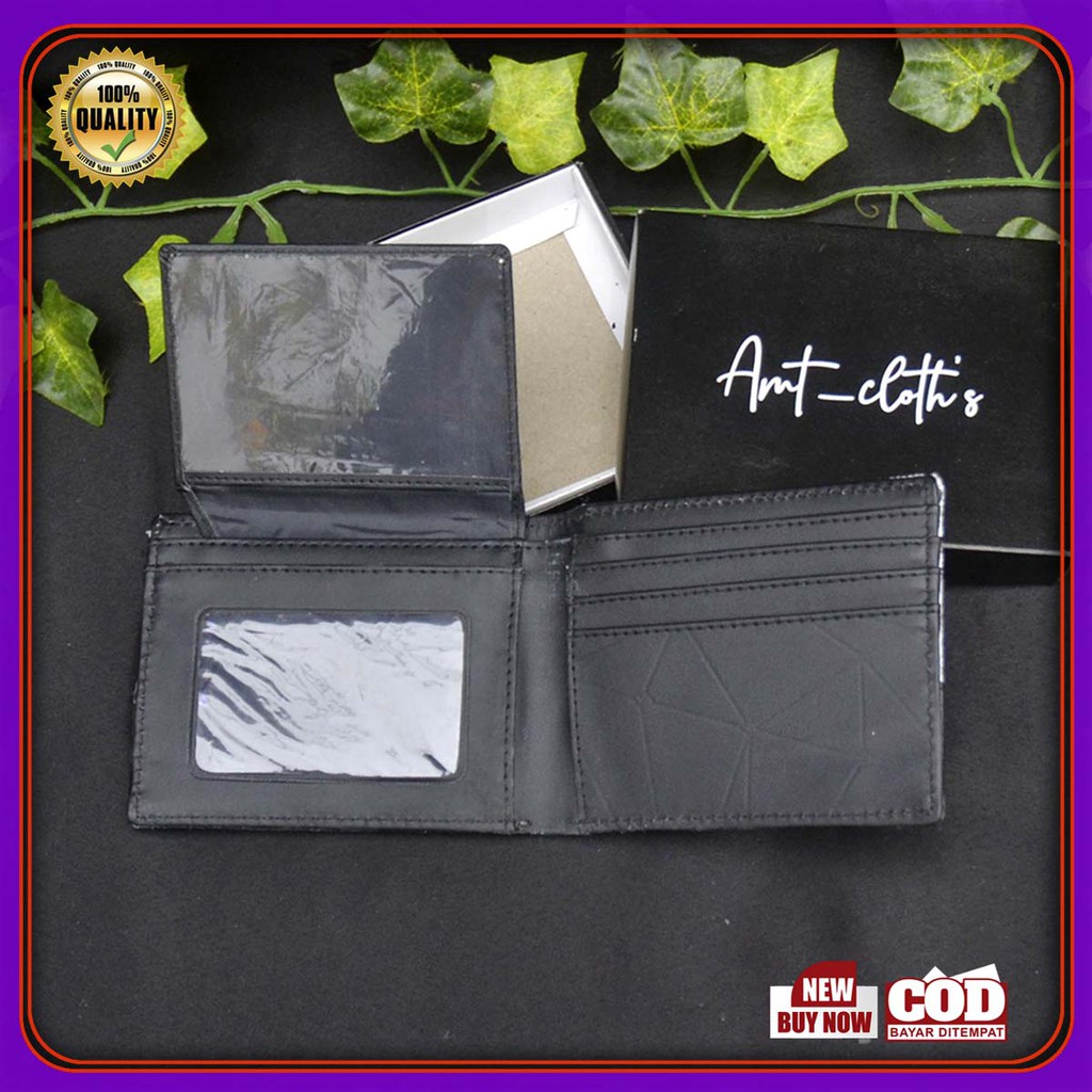 Dompet Lipat Pria + box terbaru Murah COD