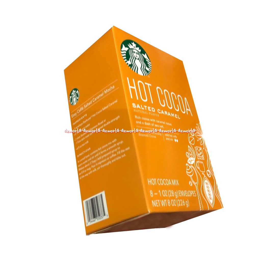 Starbucks Hot Cocoa Salted Caramel Natural Flavour 226gr Coklat Instan