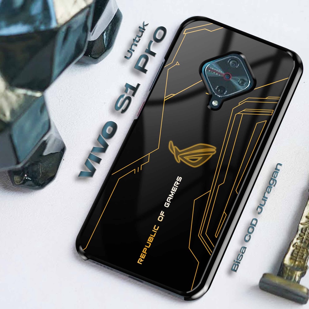 Case VIVO S1 Pro - Casing VIVO S1 Pro [ ROG ] Silikon VIVO S1 Pro - Case Hp - Case Mewah - Cassing H