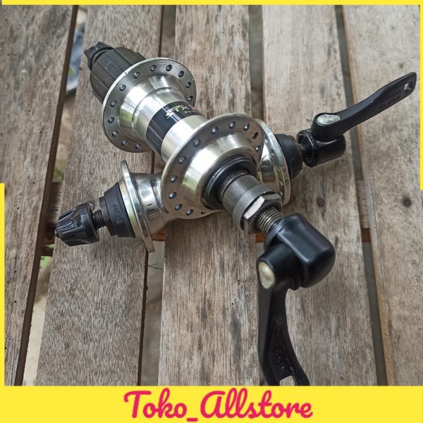 HUB FREEHUB 32 HOLE SILVER VINTAGE SHIMANO PARALLAX STX RC MC33