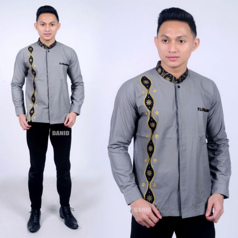 Baju koko pria lengan panjang