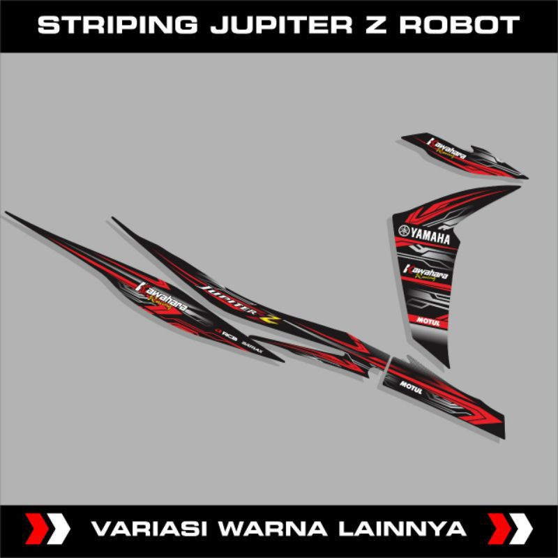 striping motor Jupiter z robot / striping motor Yamaha Jupiter Z robot