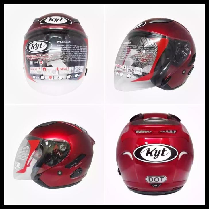 Helm Kyt Galaxy Slide Double Visor