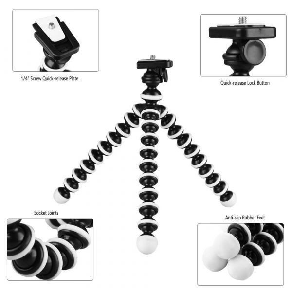 Gorilla Tripod  Spider Bonus Holder Warna Mini Small Large Tongsis Flexible Bonus Holder Gorillapod