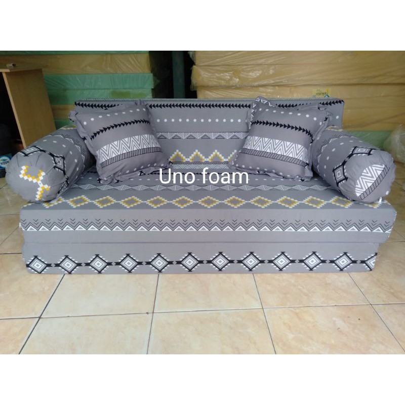 sofabed inoac 200x145x15 ( real pic sofabed inoac sofa bed inoac )