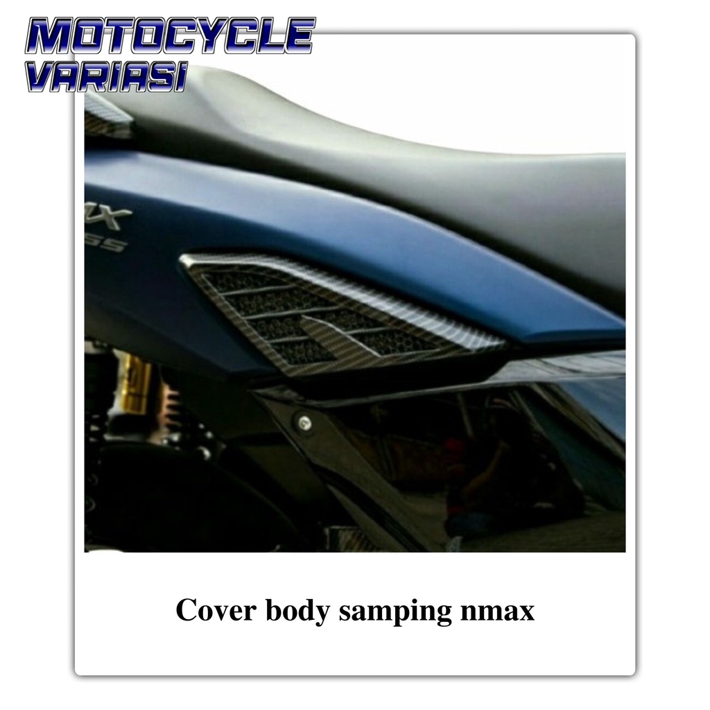 Cover body samping nmax 2020 2021 carbon nemo