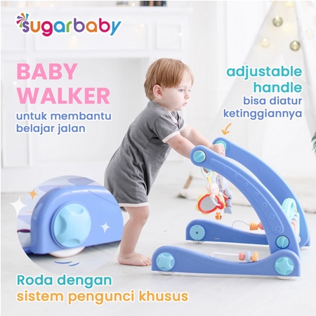 Sugar Baby 2in1 Baby Walker and Playmat