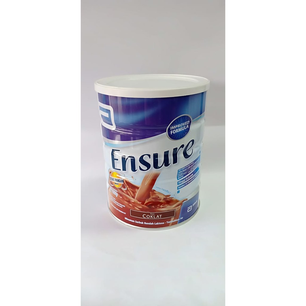 

SUSU ENSURE COKLAT DAN VANILA 1000G / 1KG - HTA SUSU / PAMPERS / DIAPERS