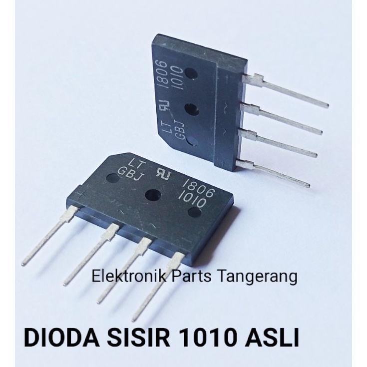 DIODA BRIDGE 1010 SISIR 10A (ASLI) 1000V DIODA SISIR 1010 10A DIODA SISIR GBJ1010 DIODA BRIDGE 10A