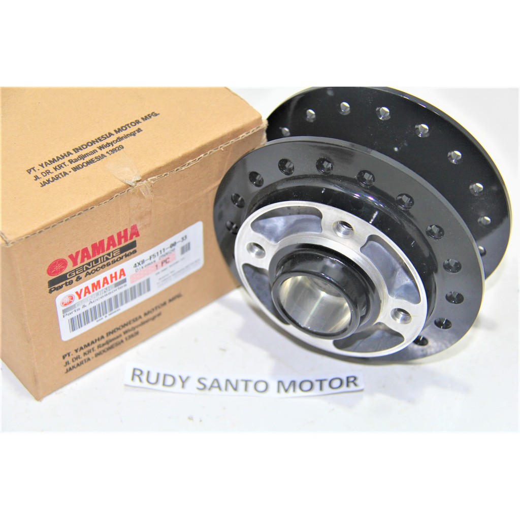 Tromol Depan Front Hub Rxking Rx k Rx king Rxk Original Ori Yamaha 4X8-F5111-00-33-4