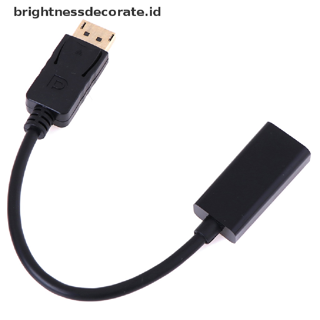 [birth] DP Display Port Male To HDMI Female Cable Converter Adapter [ID]