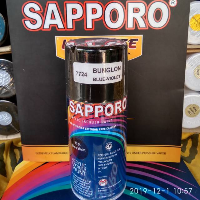 Sapporo Spray Bunglon Blue Violet 7724 / Sapporo Spray