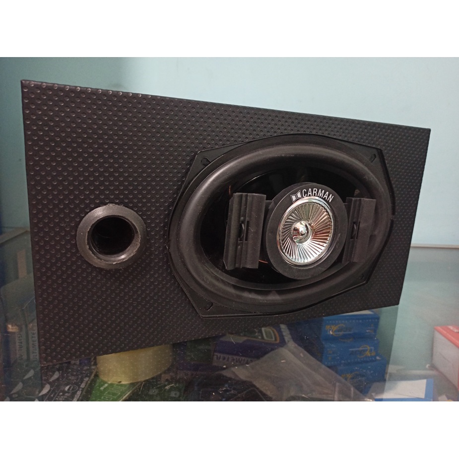 SPEAKER OVAL PREMIUM CARMAN 6X9INCH TEBAL KUAT LAPIS OSCAR MDF