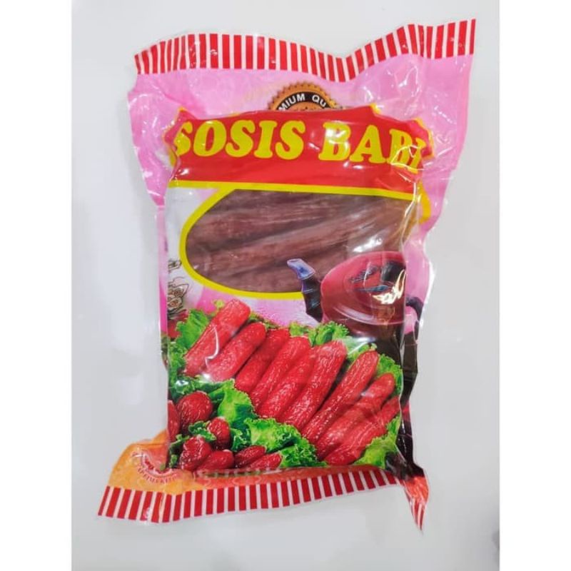 Lapcong lima kelelawar 500 gr / lapchong / lapchiong sosis babi