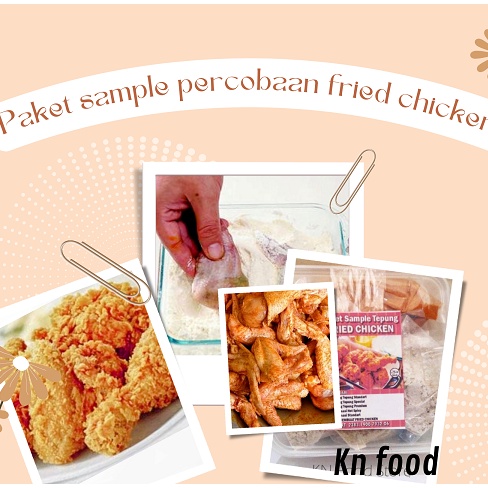 

PAKET PERCOBAAN FRIED CHICKEN