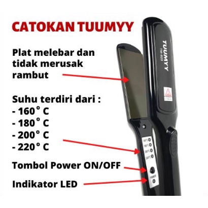 Catokan Sonar SN - 823 Splint Straight Hair Catok Plat Lurus