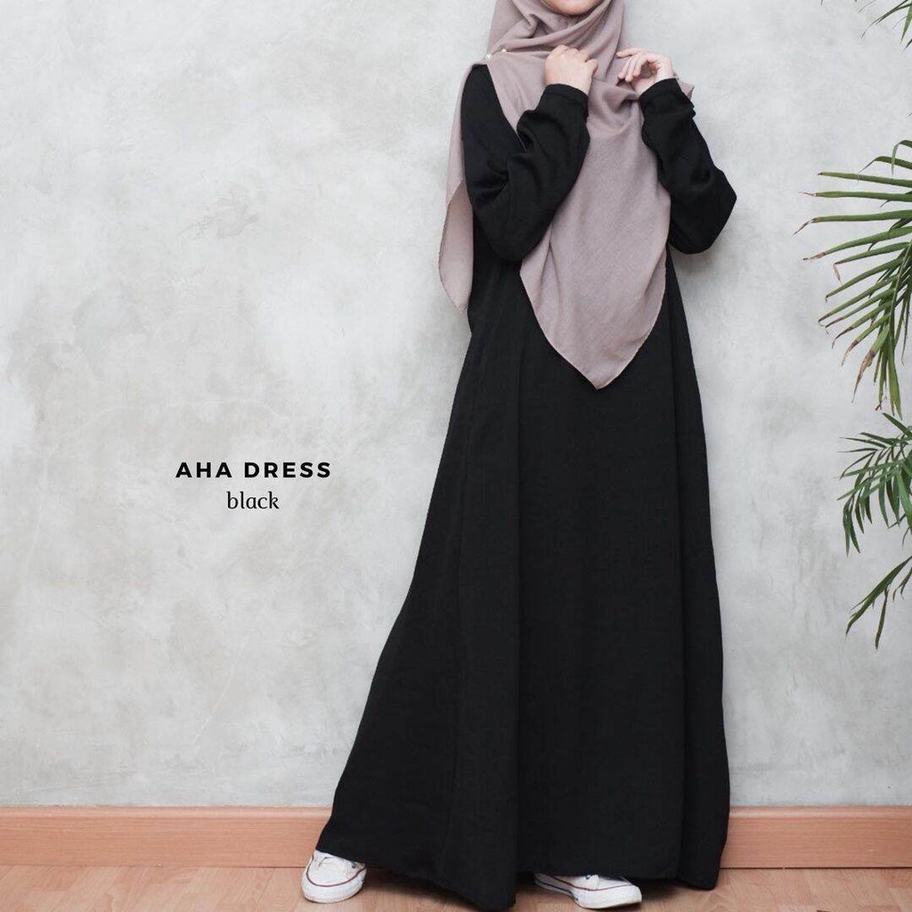 READY COD ABAYA JETBLACK ARABIAN TURKI Abaya Basic Turkey AYANA Abaya Hitam Abaya Syari Abaya Turki 