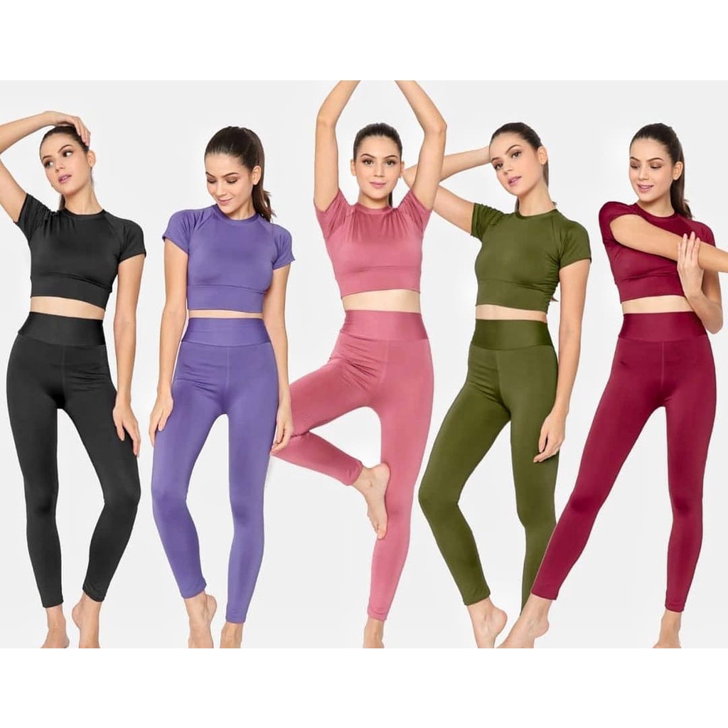 ONE SET BAJU OLAHRAGA/YOGA/ZUMBA