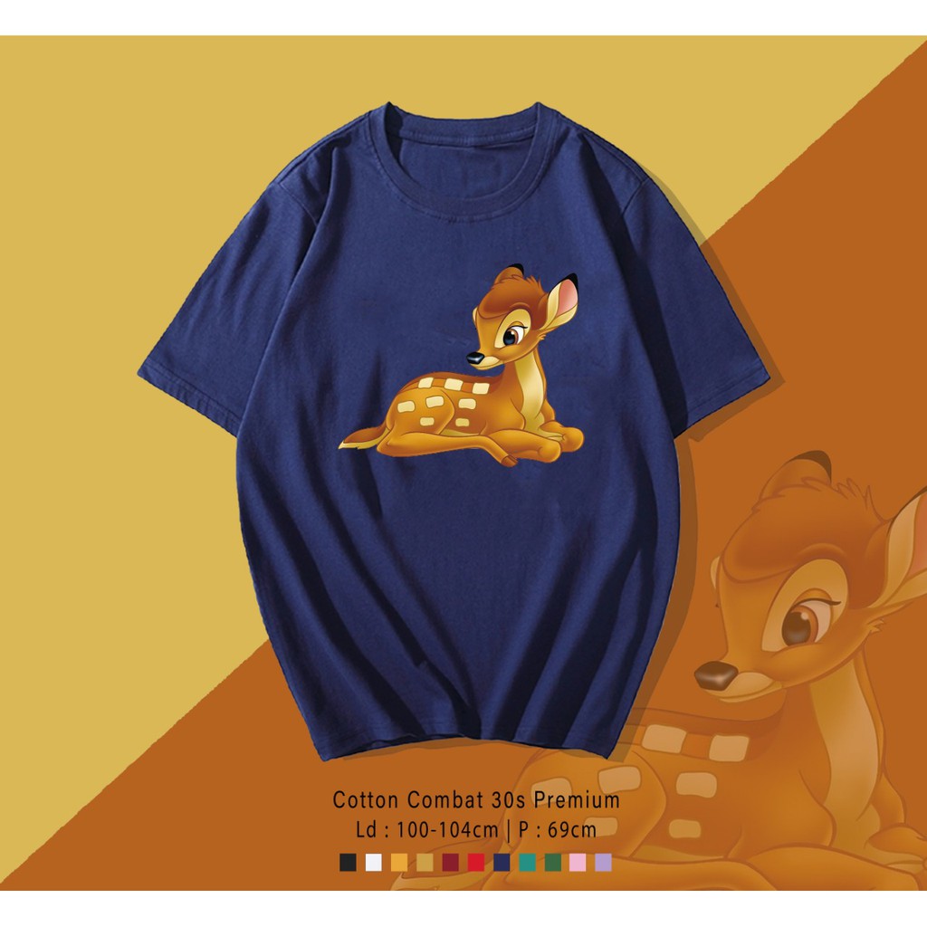 RUSA DISNEY / TERMURAH BAJU KAOS KATUN WANITA/ PRIA UNISEX LENGAN PENDEK / TUMBLR TEE