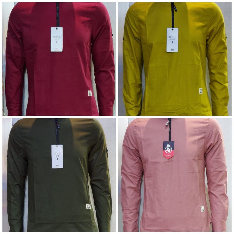 Kemeja Koko kurta Pakistan Distro Original Aboki & Triple Eight