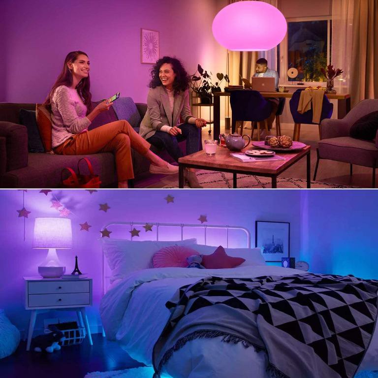 E27 Bohlam LED inframerah remote control kontrol lampu dimmable RGB LAMPU RGB-3
