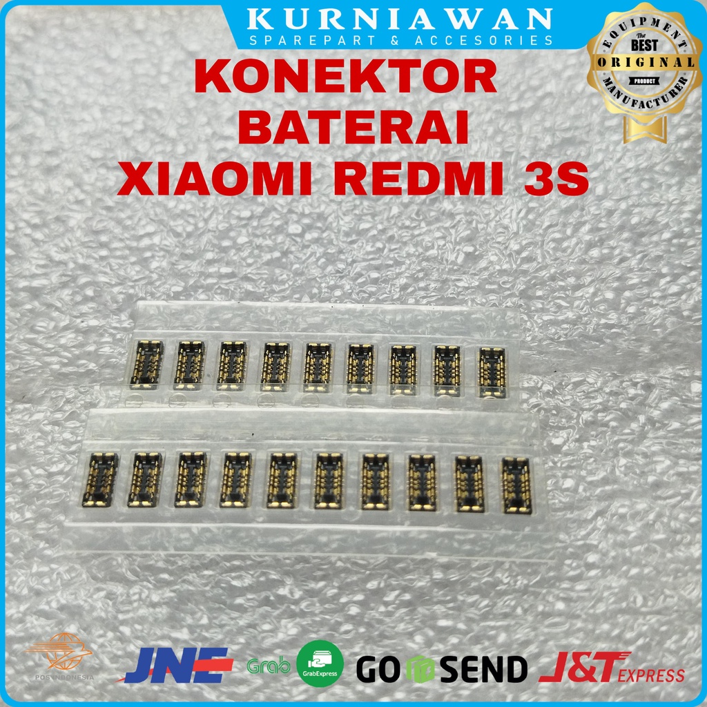 Konektor Baterai Xiaomi Redmi 3S Connector Batre