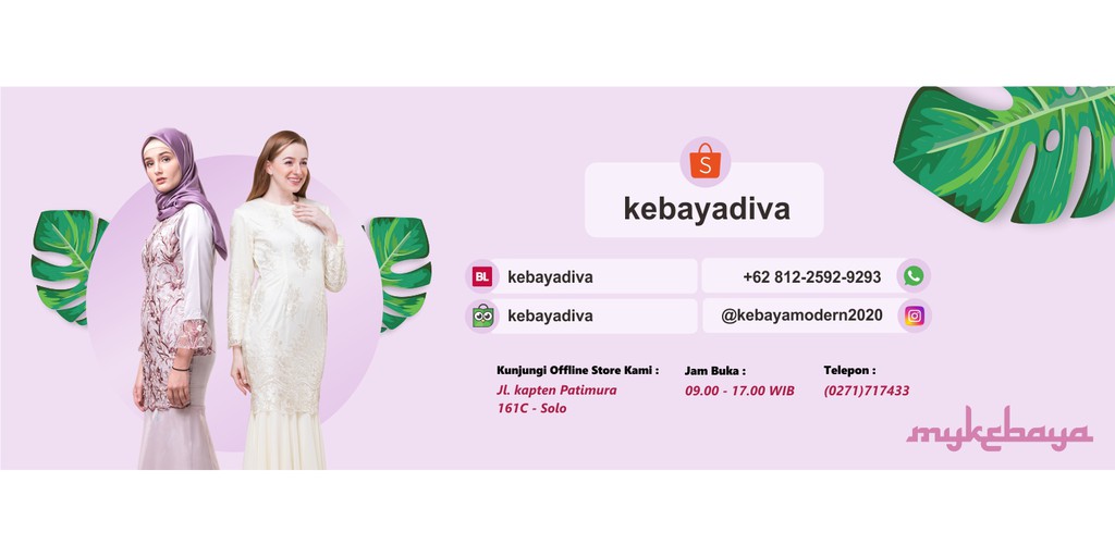  Toko  Online KEBAYA  PESTA MODERN Shopee Indonesia 