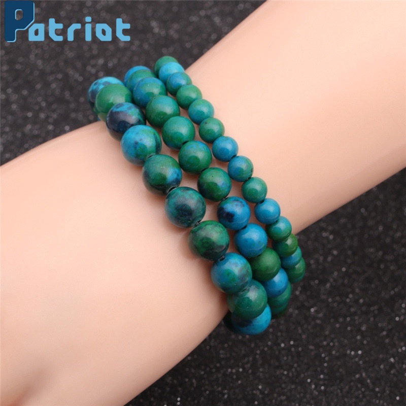 [ Unisex Adjustable  Natural Stone Malachite Beads Bracelet  ] [   Gifts Jewellery Accessories For Friends ]