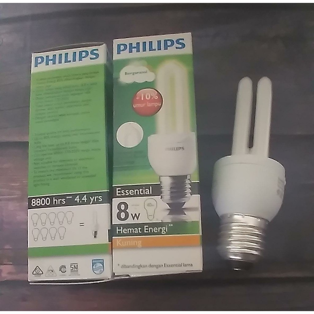 Lampu Essential Philips 8Watt / 11 Watt / 14 Watt / 18 Watt / 23 Watt