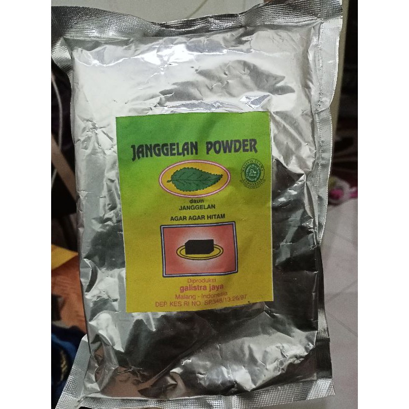 

Bubuk Cincau/Bubuk Janggelan 500gr