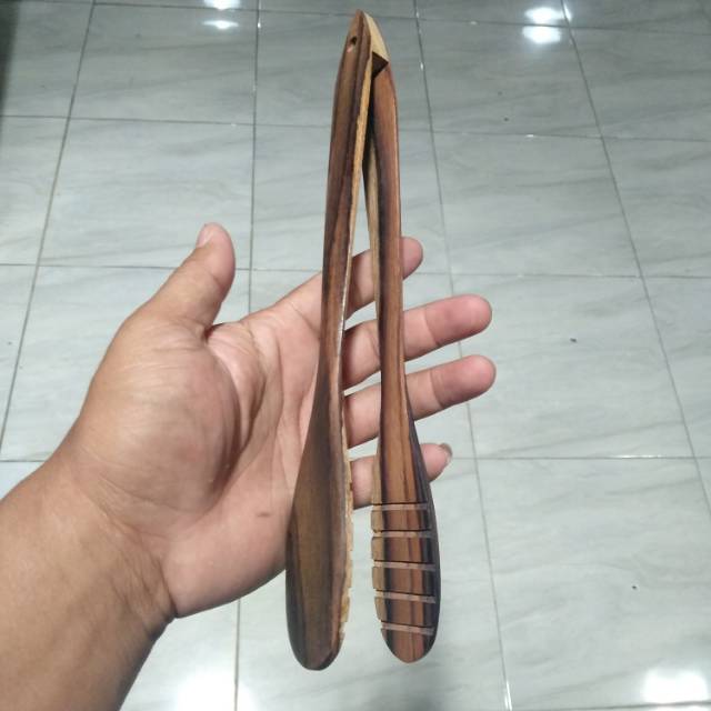 Penjepit Makanan / Capitan Makanan Kayu / Capit Makanan / Wooden Tongs