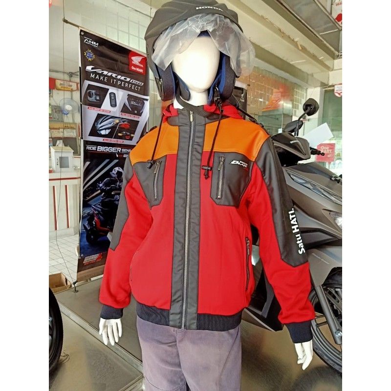 jaket Blade XL Ekslusive Hoodie ORI Honda (cuci gudang)