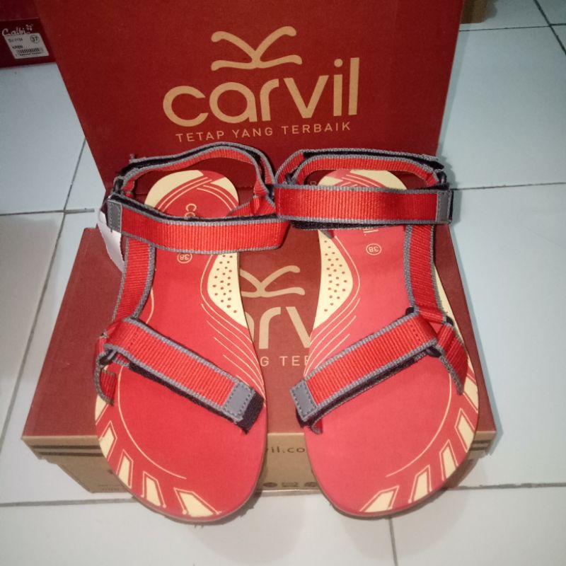 carvil cuci gudang sandal gunung cewek 100 % ORi