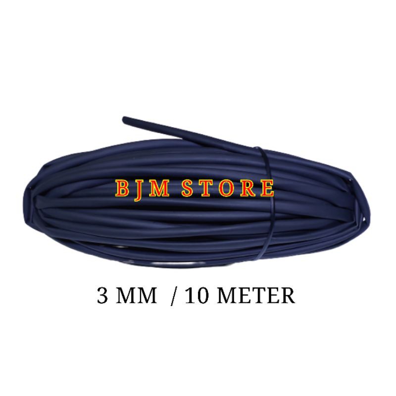 ISOLASI BAKAR/HEATSHRINK 3MM-10M / SELANG BAKAR 3MM 10METER