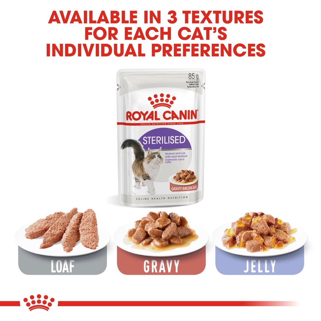 ROYAL CANIN STERILISED 85GR WETFOOD