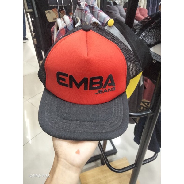 TOPI PRIA EMBA JEANS ORIGINAL 100%