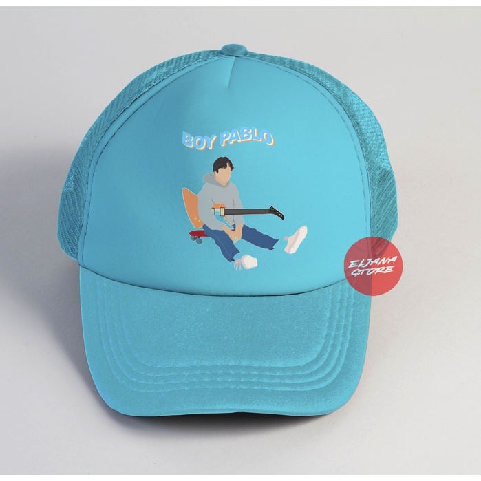 Topi Boy Pablo 2 / Topi Band / Boy Pablo 2 / Topi Jaring Distro / Topi Premium / Topi Sablon / Elcustom