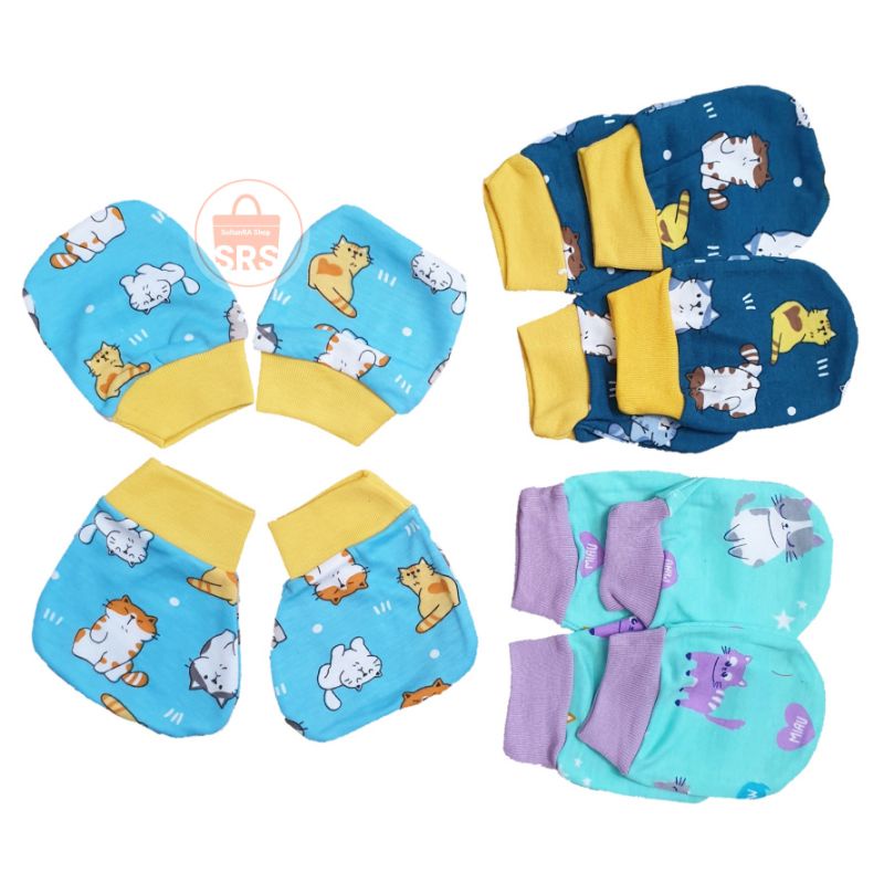 1 Set Sarung Tangan Set Kaki Bayi MG (Set Sarung Tangan + Sarung Kaki) SNI STK MG