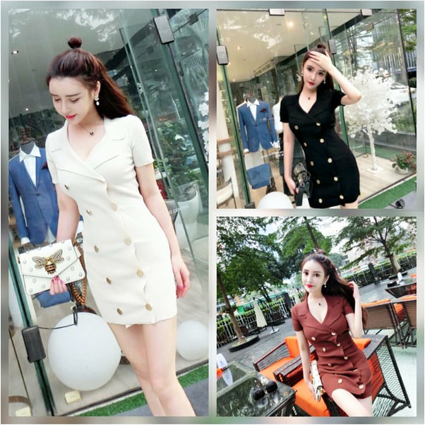 JES-PS1690 mini dress bodycon sexy import korea-baju dress seksi wanita