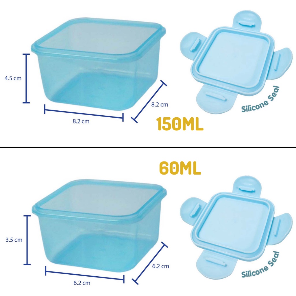 Baby Safe Food Container | Tempat Wadah Penyimpanan Makanan Snack