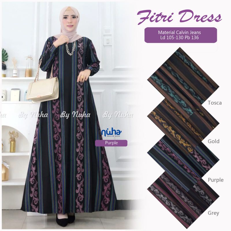 BAJU GAMIS ELEGAN PREMIUM BRANDED RABBANI RABANI GAUN PESTA WANITA ORI TRENDY MOTIF MEWAH MODERN
