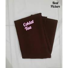 Pashmina Sabyan Diamond Size 150*75 cm-Coklat tua