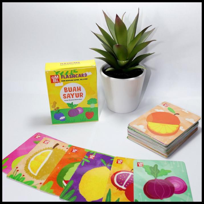 

Fllashcard Sayur Seri Buah Ombikids
