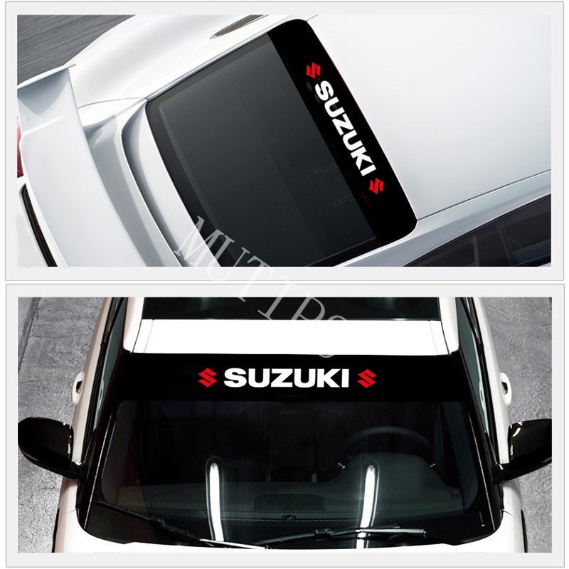 Stiker Kaca Depan Dan Belakang Mobil Suzuki Bahan PVC Tahan Air Untuk Swift ERTIGA Jimy Vitara Splash Katana XL7 SX4